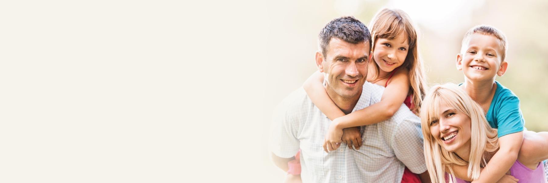 father & daughter hugging l dentist near me