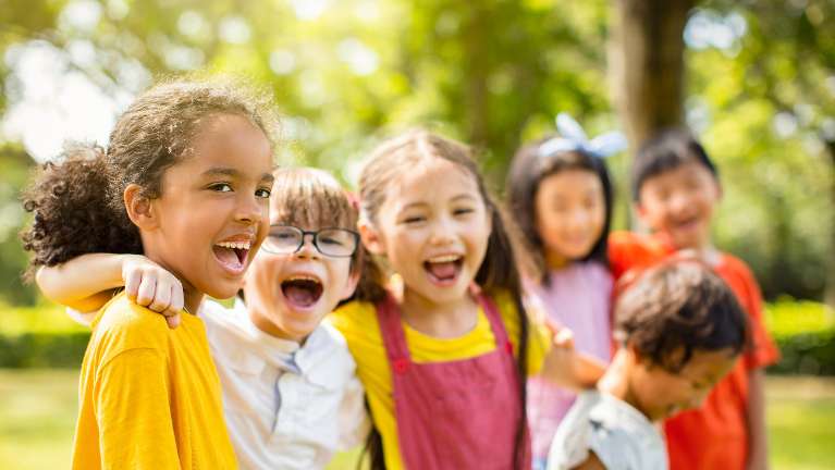 Group of children smiling | Sport in Columbus OH