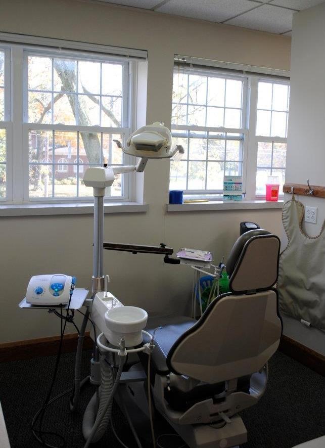 back view of dental exam room l dentist clintonville oh